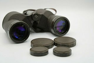 Vintage Penncrest 7 X 50 Wide Angle Binoculars W/case 578 Ft At 1000 Yds