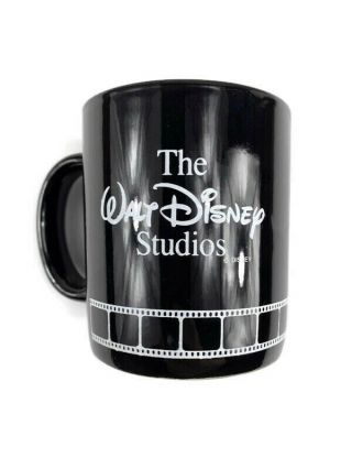 Walt Disney Studios Mickey Mouse Mug Cup Black Silhouette Director