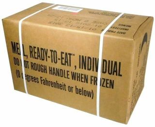 Vintage Us Mre 5x Random Meals 1996 Date Of Production Well Stored