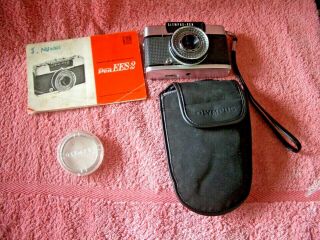 Vintage Olympus Camera Pen Ees - 2.  Made In Japan - Charity