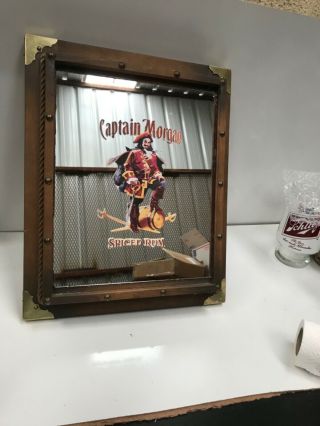 Captain Morgan Mirror Sign