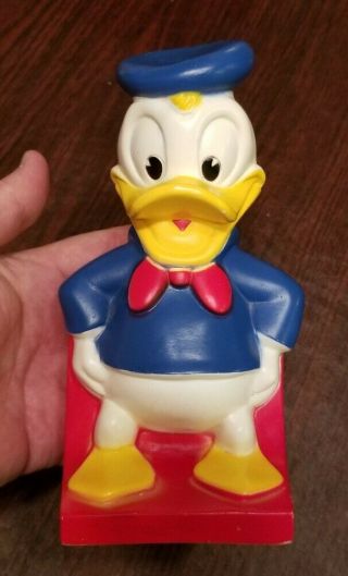 Disney Donald Duck Bank Play Pal Plastics