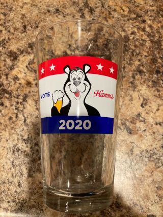 Hamms Beer Bear Vote Hamms 2020 Can Bottle Glass
