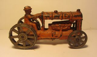 Vintage Arcade (?) Fordson Cast Iron Tractor
