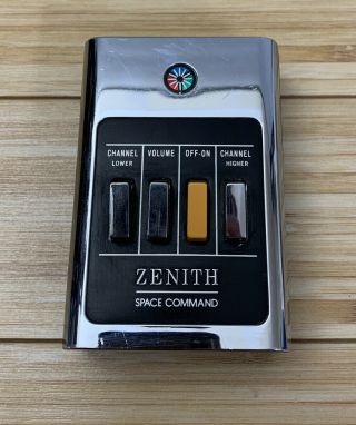 Vintage Zenith Space Command 4 - Button Tv Remote Control Transmitter Television