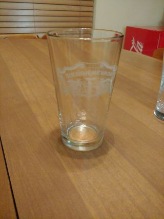 Etched Sierra Nevada Brewing Company Pint Beer Glass