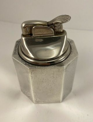 Vintage Cartier Weighted Sterling Silver Table Lighter