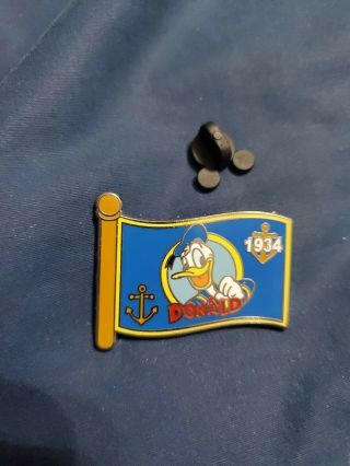 Walt Disney Character Flags Mystery Box Pin - Donald Duck Limited Edition 500