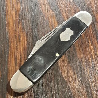 Valley Forge Knife Made In Usa Cigar Equal End Jack Vintage Pocket 3 1/4 " Closed