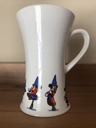 Vintage Mickey Mouse Fantasia Sorcerer Disney Store Coffee Mug 6 " 18 Oz.  Ceramic