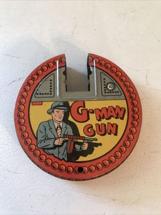 Vintage Marx Toy G - Man Gun Parts Machine Clip Round Only Replacement