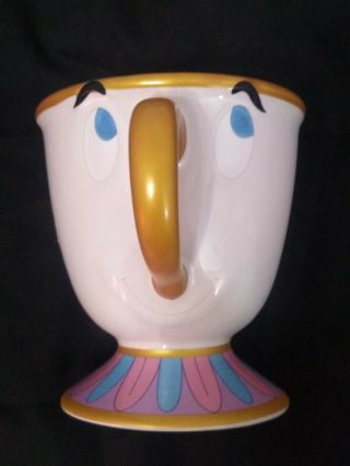 Walt Disney Classic " Chip " Smiling Beauty And The Beast Mug