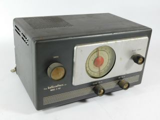 Hallicrafters S - 102 Vintage Tube Ham Am Radio Receiver (unmodified, )