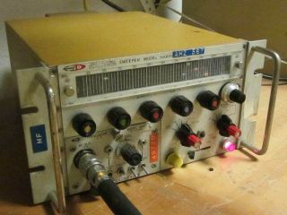 Vintage Systron Donner 5000a Sweep Generator With (2) Plug - In Units