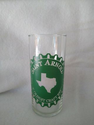 Saint Arnold Beer Glass,  Texas’ Oldest Craft Brewery