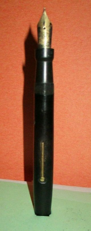 Vintage Fountain Pen Bottom Only Swan Self Filling Mabie Todd Co.  York Gold
