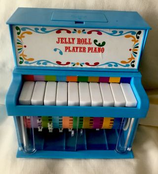 Vintage Player Piano Janex Jelly Roll Kids Toy