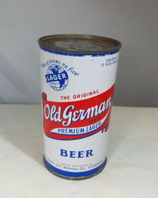 Old German Vintage Flat Top Beer Can