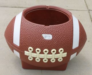Little Tikes Football Toy Box Lid Hamper Tailgate Party Cooler Ice Chest Vtg