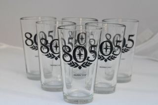 805 Properly Chill Firestone Walker Craft Lager Beer Pint Glass Man Cave (6)
