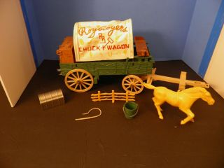 Vintage 1950s Ideal Roy Rogers Chuck Wagon