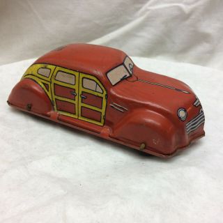 Vintage J.  Chein & Co.  Tin Toy Car Made In Usa