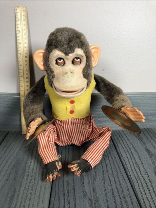 Vintage Japan Musical Jolly Chimp Toy Story Monkey Not Ck