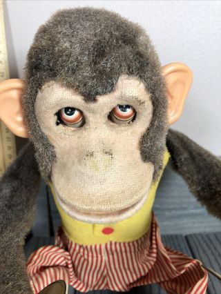 Vintage Japan Musical Jolly Chimp Toy Story Monkey Not CK 2