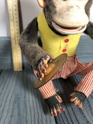 Vintage Japan Musical Jolly Chimp Toy Story Monkey Not CK 3