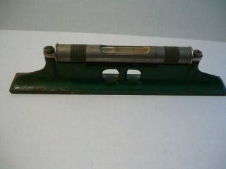 Vintage Machinists L.  S.  Starrett Co.  12 " Shaft Level Good Use - Able