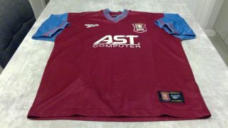 Vintage Aston Villa Football Shirt 1997/98