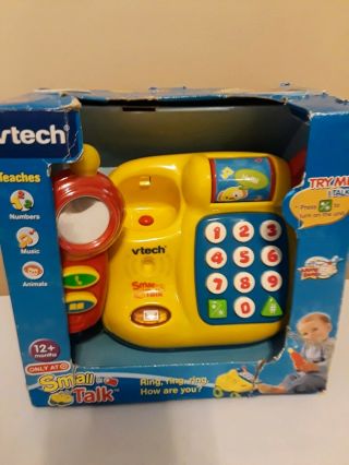 Vtech Small Talk Electronic Talking Teaching Activity Music/sound Ships Fast