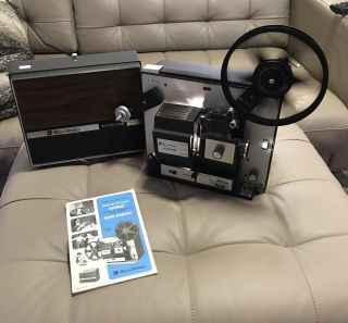 Vintage Bell & Howell Autoload 8&8mm Film Projector Model 456 Bulb
