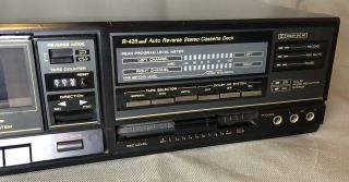 Vintage TEAC R - 425 Auto Reverse Cassette Deck (Belts and Calibrated) 3