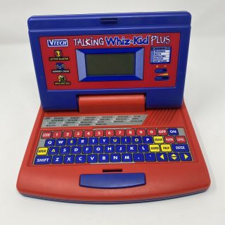 Vtech Vintage Talking Whiz Kid Plus Educational Learning Laptop 22 Activities