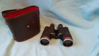 Vintage E.  Leitz Military Wwii Era 10 X 50 Dienstglas M H/6400 Binoculars As - Is