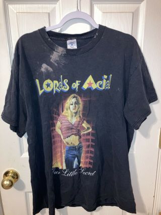 Vintage 1997 Lords Of Acid Our Little Secret Tour T Shirt