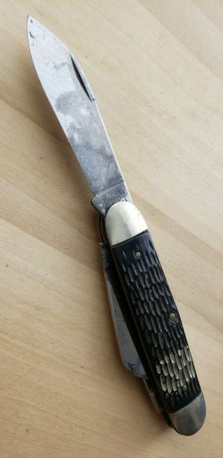 Vintage Imperial Equal End Stockman Pocket Knife/ Usa Made
