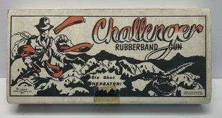 1987 Artner Challenger Rubberband Toy Gun Six Shot Repeater Owner