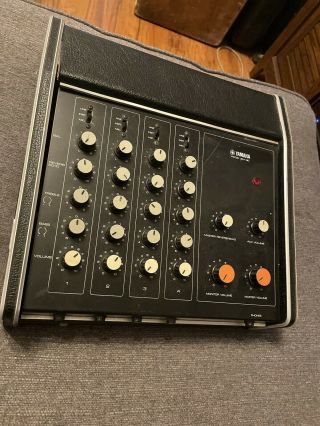 Vintage Yamaha Em - 80 4 Channel Powered Mixer And