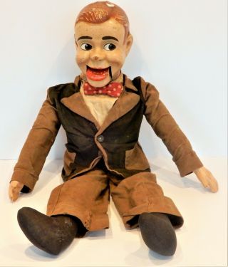 Vintage 1950s Jerry Mahoney Ventriloquist Dummy Doll Paul Winchell Sidekick