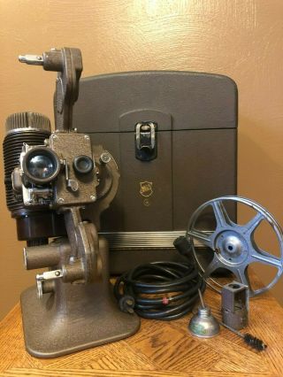Vintage Bell & Howell 16mm Filmo " Diplomat " Silent Projector Design 57 - Model X