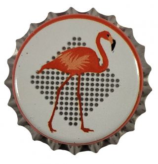 100 Flamingo Homebrew Beer Bottle Caps Home Brewing Crown Caps