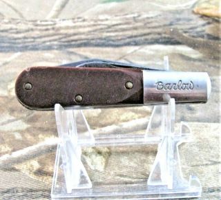 Vintage Barlow Colonial Prov.  Usa 2 - Blade Folding Pocket Knife 129