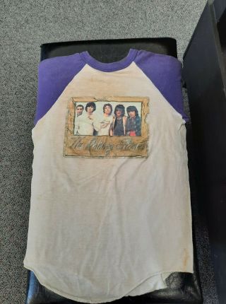 THE ROLLING STONES Vintage 1978 Raglan Rock Band T - Shirt Size S 3