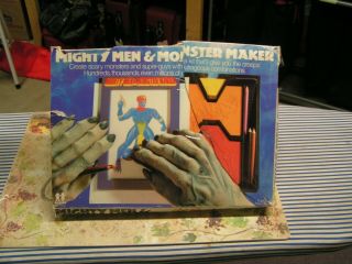 Vintage Tomy Mighty Men & Monster Maker