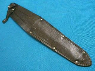Vintage 6 " Belt Sheath 4 Commando Dirk Dagger Stiletto Bowie Knife Boot England