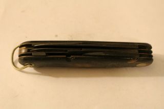 Very Old Wood Handle Friedr Ern & Co Multi Tool Folding Pocket Knife Solingen 2