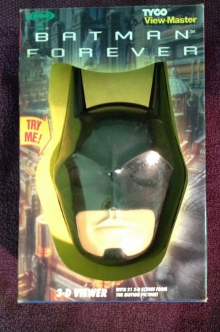 Vintage 1995 Tyco Batman Forever 3d View - Master Viewer Factory