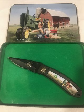 Smith & Wesson Zolan John Deere Special Edition Knife - In Tin